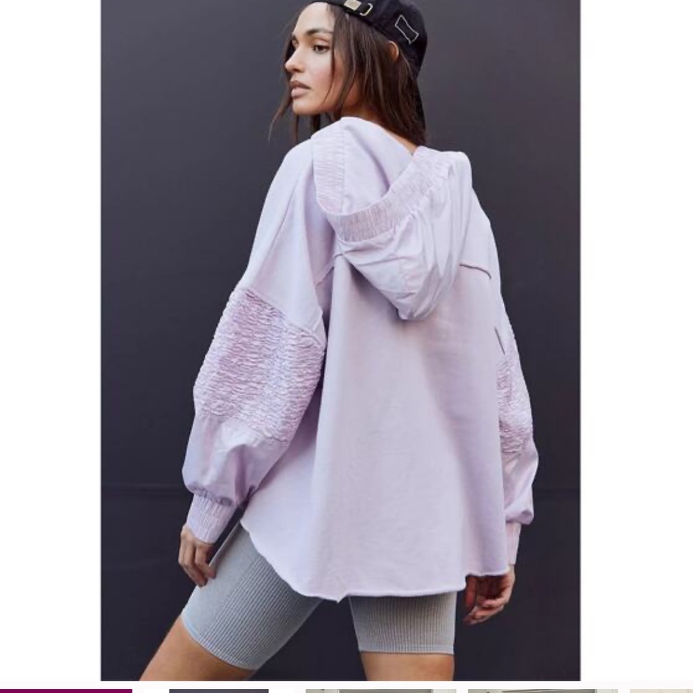 Free People Movement Spin Pullover in Lilac Size Small